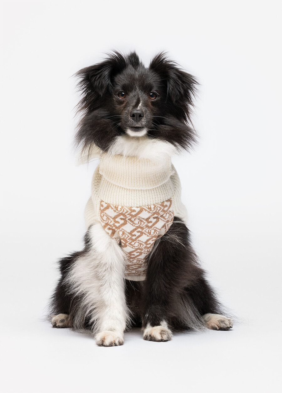 liu jo pets – polotröja i ull och kashmir