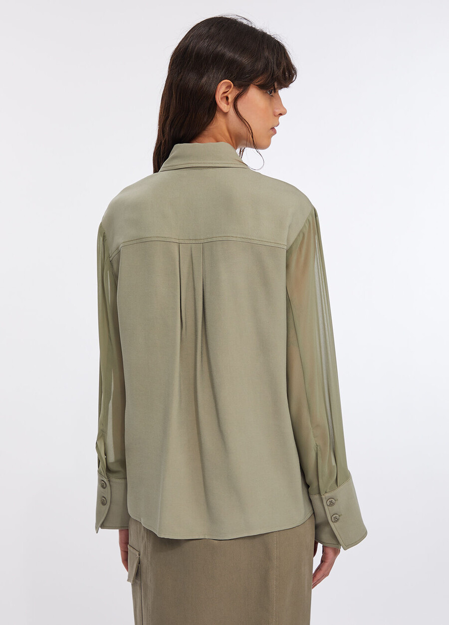 gabardin overshirt-jacka