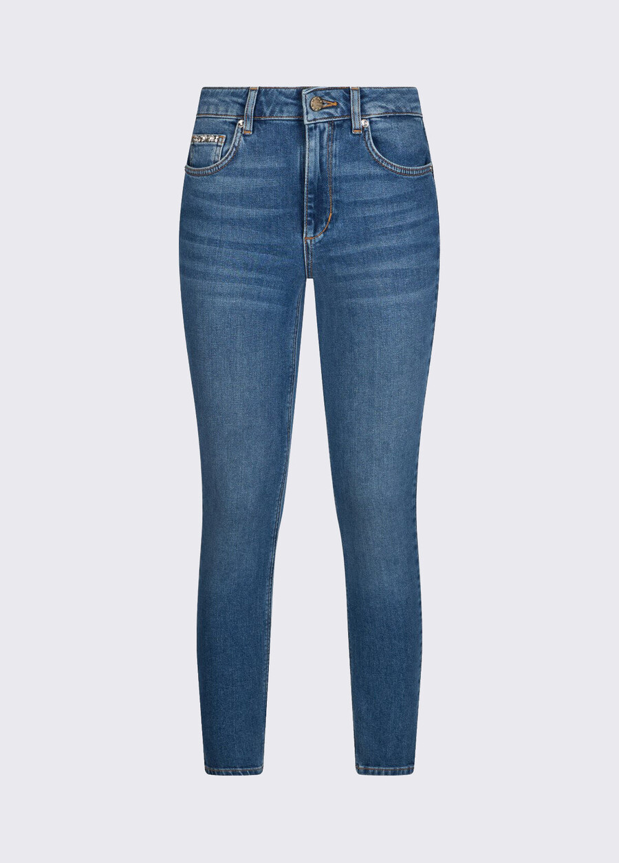 höga skinny jeans
