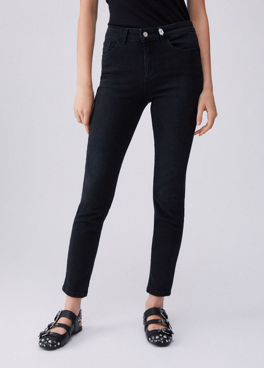 höga skinny jeans