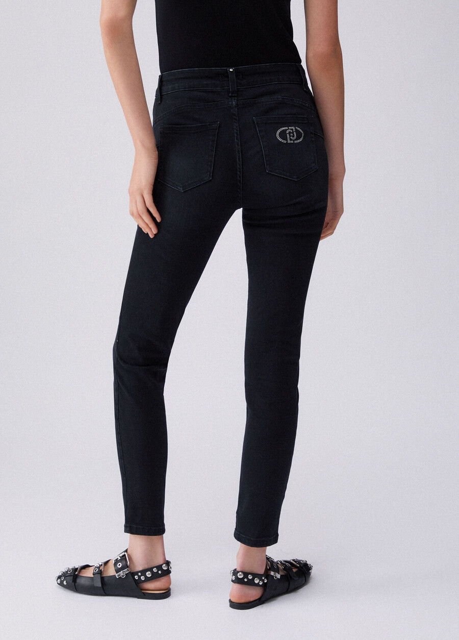 höga skinny jeans