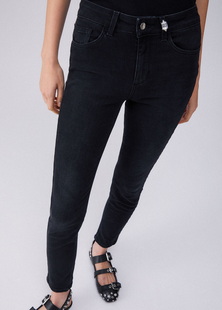 höga skinny jeans