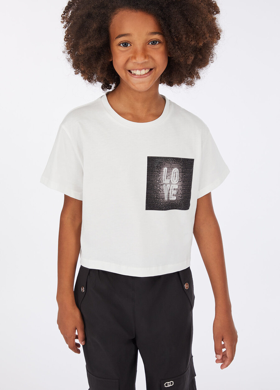 t-shirt med tryck
