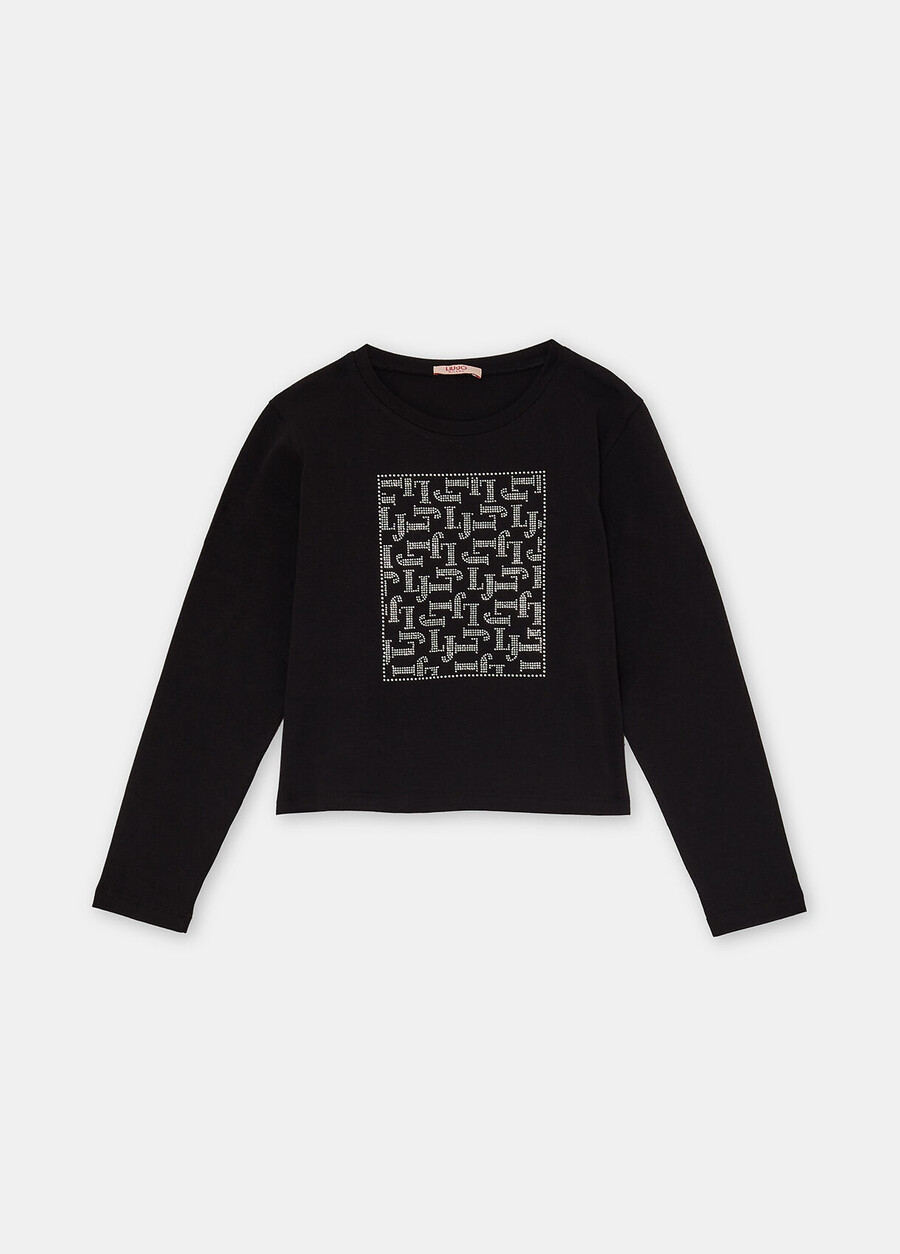 t-shirt med strass