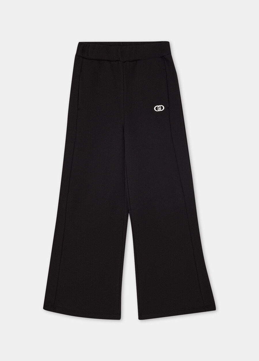 joggingbyxor i bomull